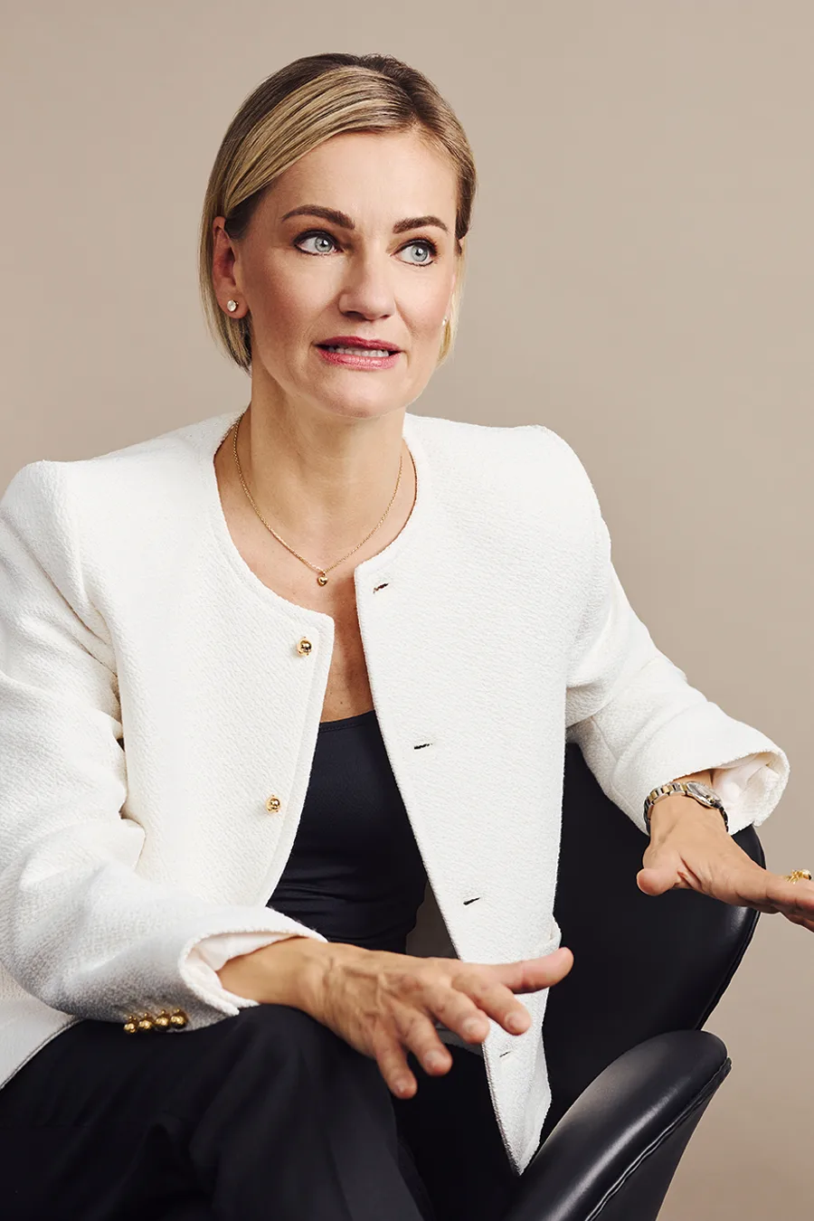 Dr. Sabine Stetter im Gespräch