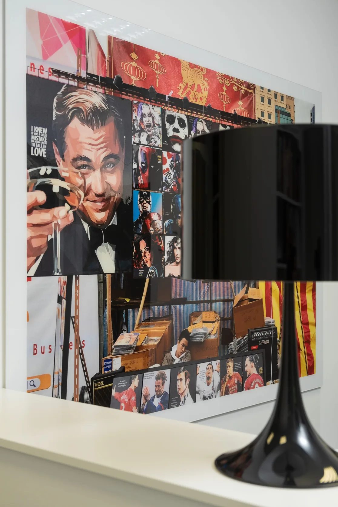 Bildercollage im Büro von stetter Rechtsanwälte